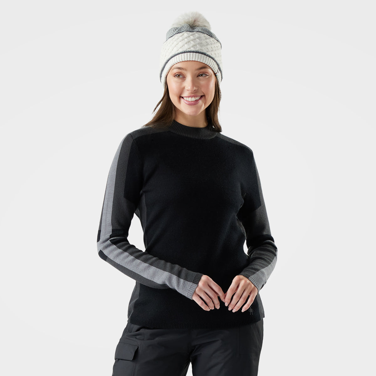 Rundhalsausschnitt Alpine für Damen  - ansehen - 1