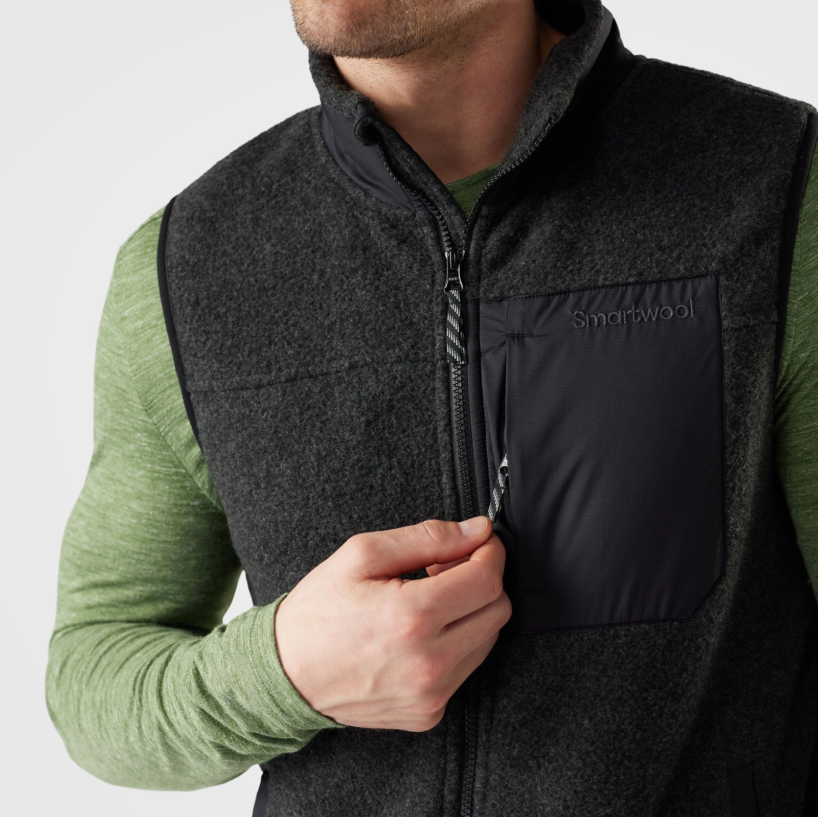 Gilet Second Cut Fleece da uomo  - visualizza - 3