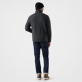 Men's Second Cut™ Fleece 1/2 Zip Charcoal - ver - 2