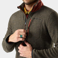 Fleece 1/2 Zip Burnt Sienna - ver - 3