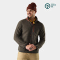 Fleece 1/2 Zip Burnt Sienna - ver - 1