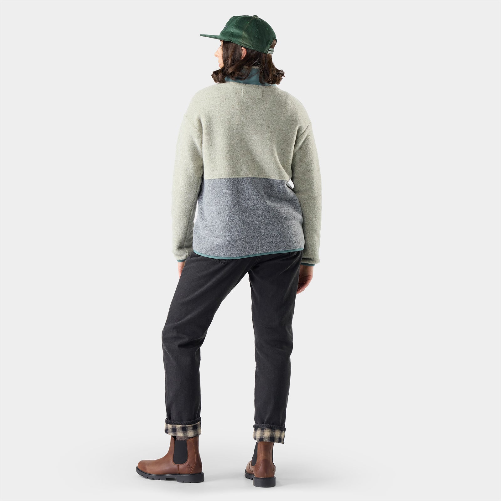 Fleece Jacket Green Tea - ver - 2