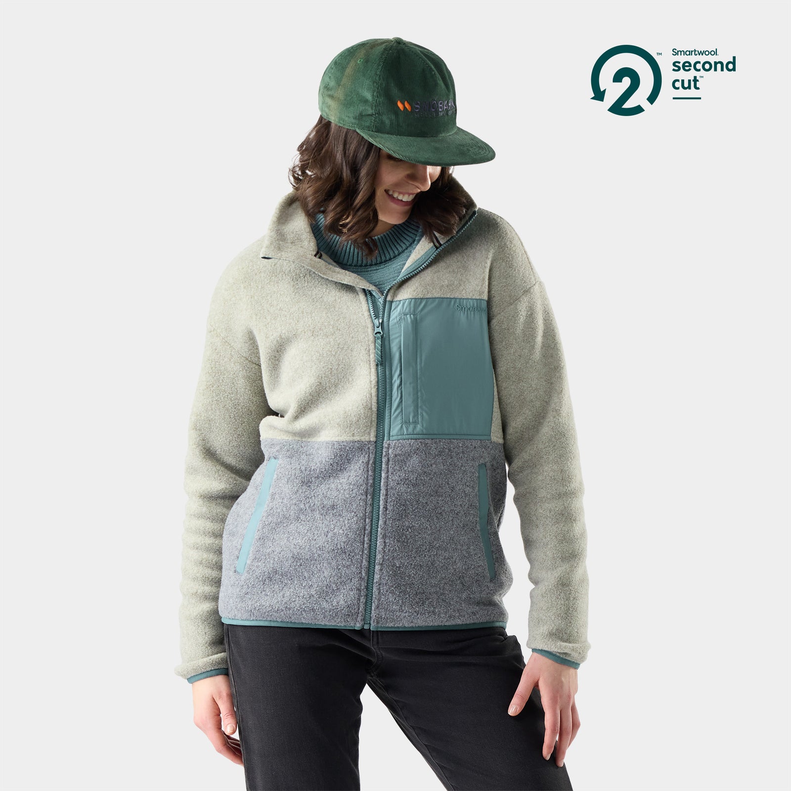 Fleece Jacket Green Tea - ver - 1