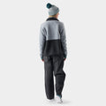 Fleece Jacket Charcoal/Light Gray - ver - 2