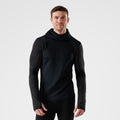 Felpa con cappuccio strato base da uomo Intraknit Thermal Merino  - visualizza - 1