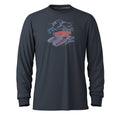 Snowcat Graphic Long Sleeve Graphic Tee Deep Navy - ver - 2