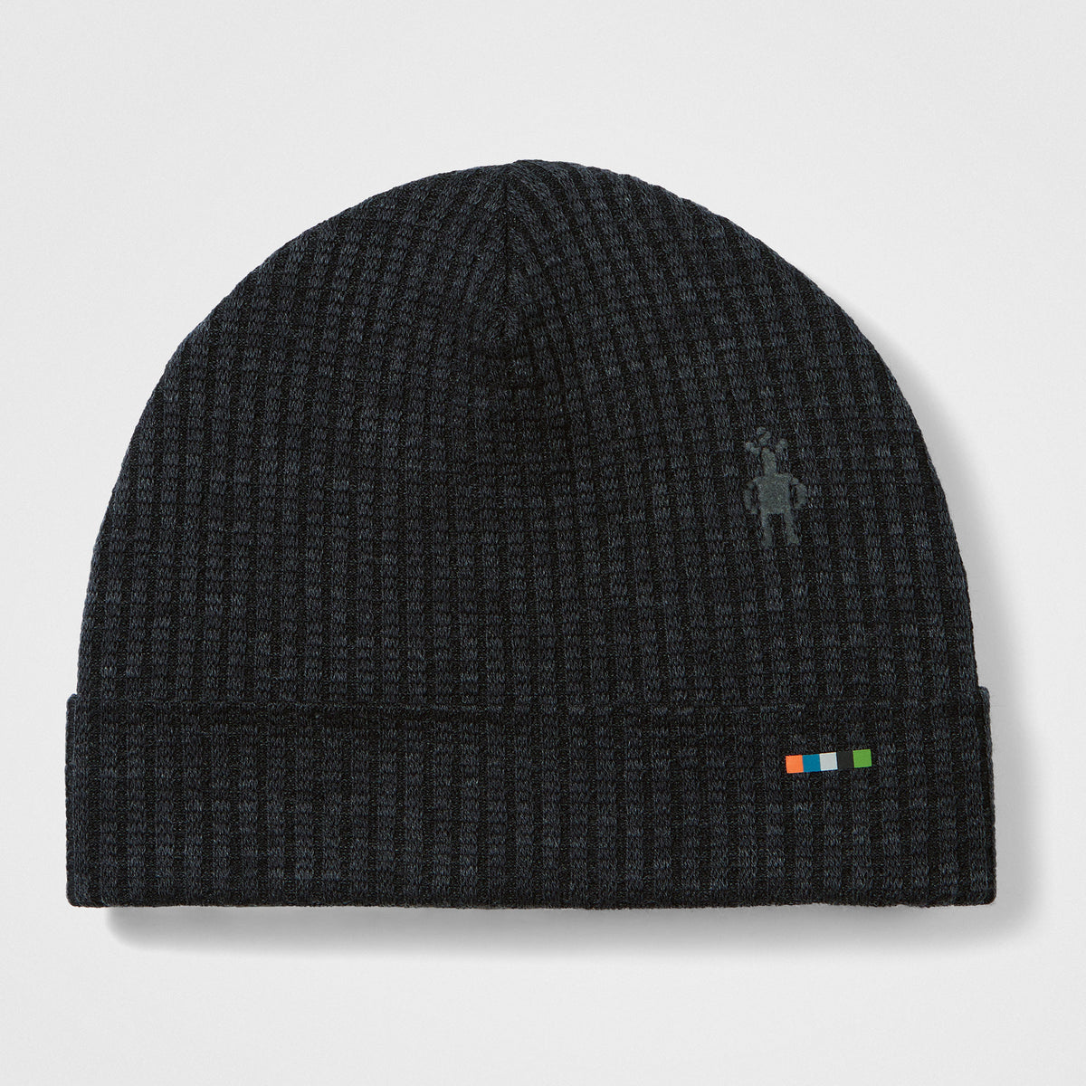 Thermal Merino Rib Beanie Charcoal Heather - ver - 2