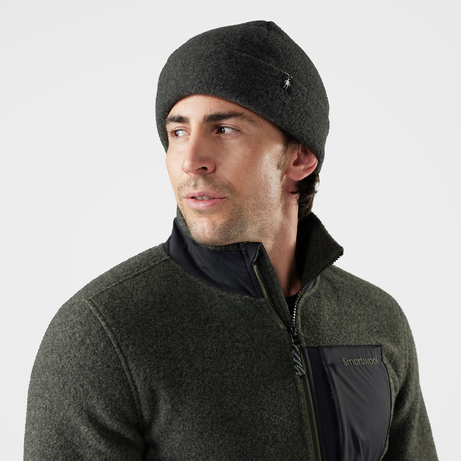 Second Cut™ Fleece Beanie Charcoal - ver - 1