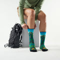 Targeted Cushion Crew Wandersocken mit Mountain Lake Print für Damen  - ansehen - 2