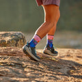 Calze da trekking da donna Targeted Cushion Mountain Sunrise Print Crew  - visualizza - 4