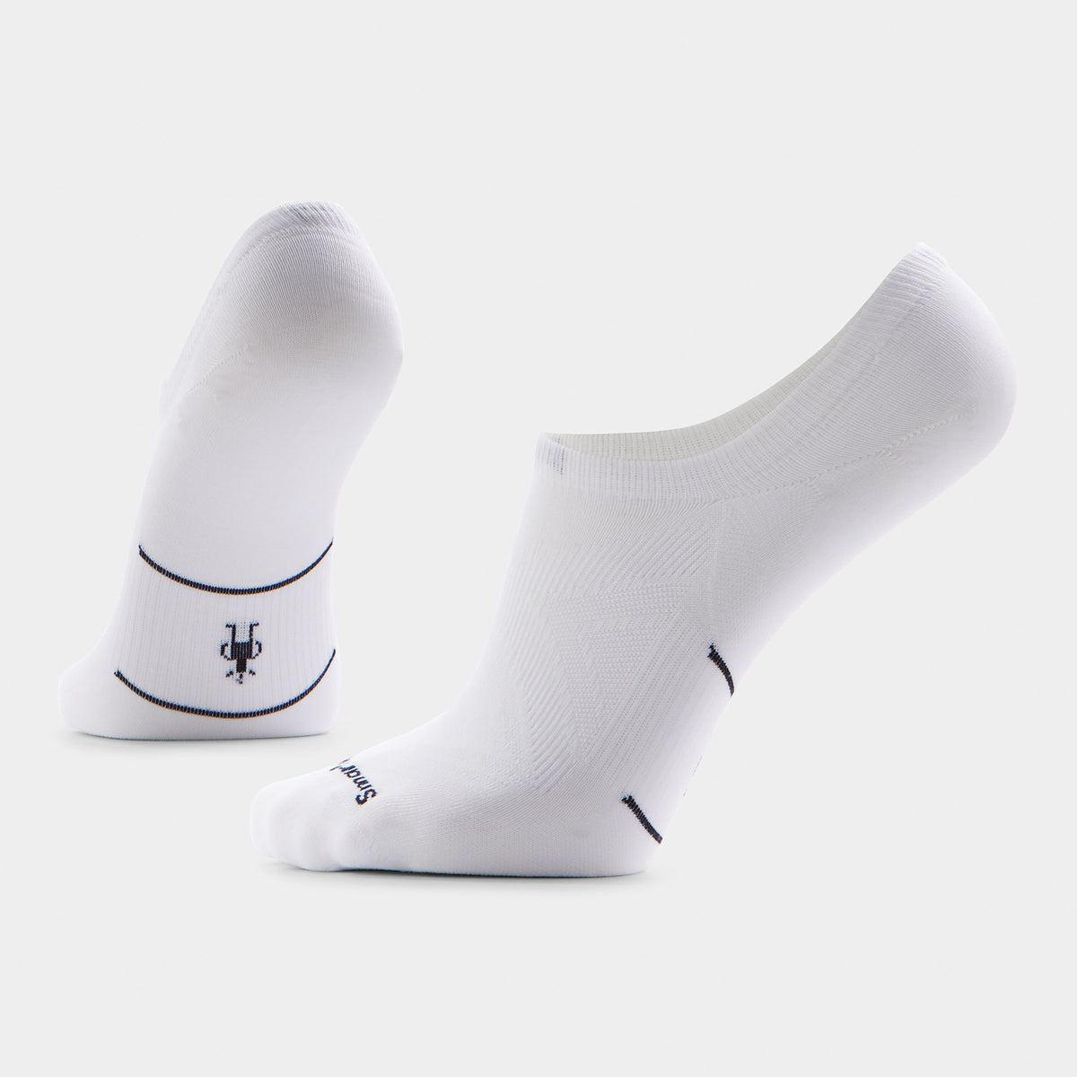 Run No Show Socks White - 1