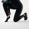 Women's Run No Show Socks Black - ver - 2