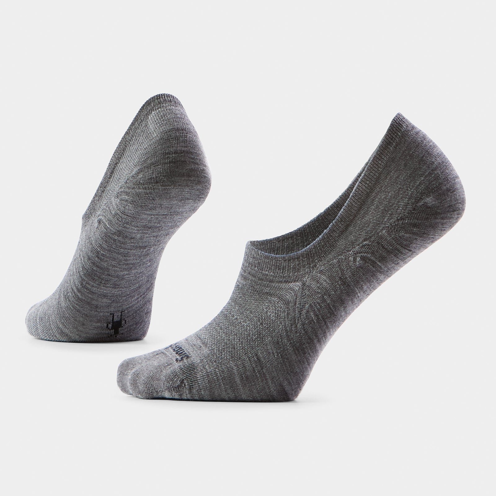 Everyday No Show Socks Medium Gray - ver - 1