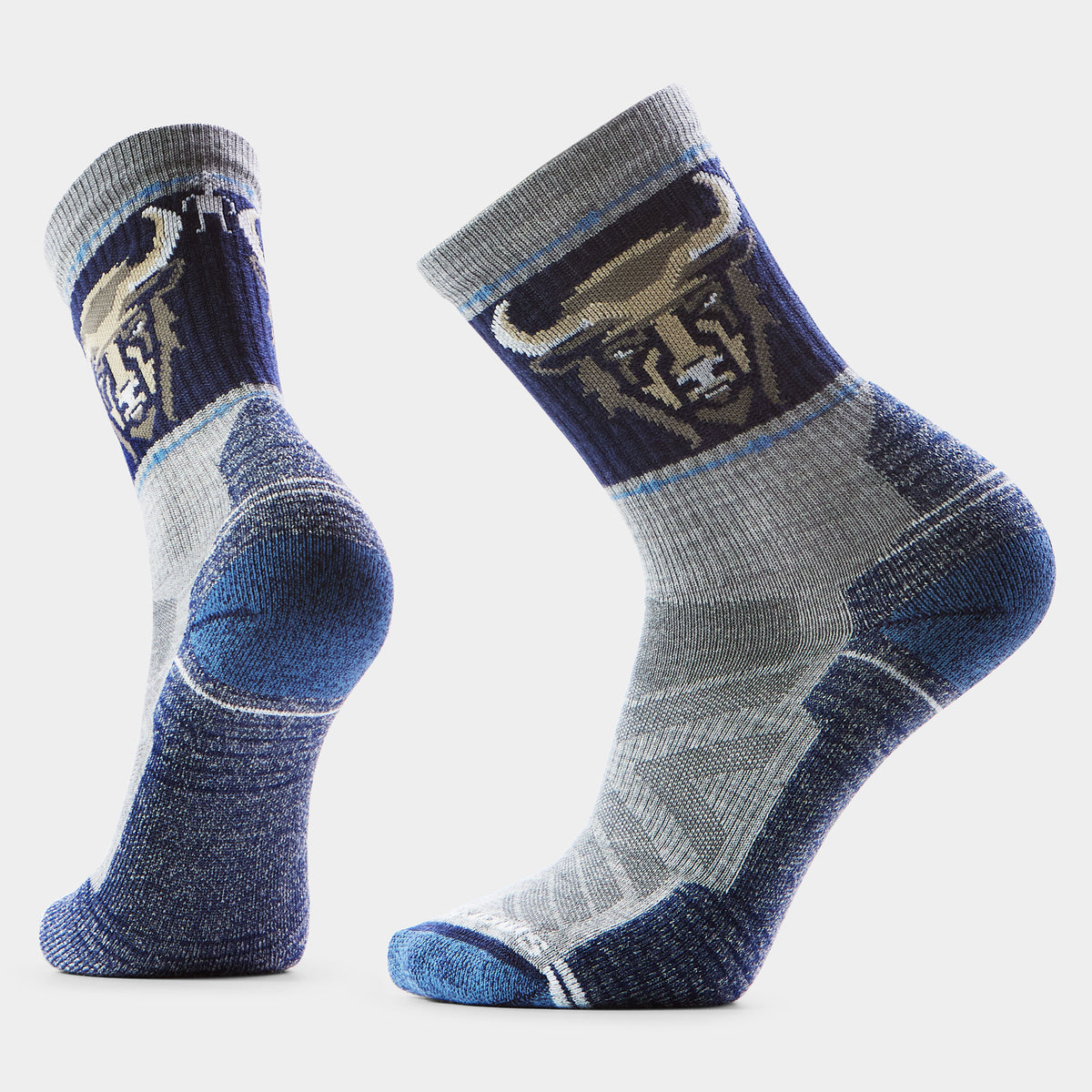 Light Cushion Bison Crew Wandersocken  - 