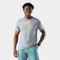 T-shirt da uomo a maniche corte con grafica Winding Trail Active  - visualizza - 1