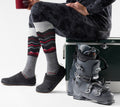Ski Expanding Horizons OTC Socks Medium Gray - ver - 2