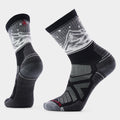 Hike Valley View Crew Socks Black - ver - 1