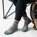 Calzini da donna Hike Light Cushion Fox Meadow Mid  - visualizza - 2