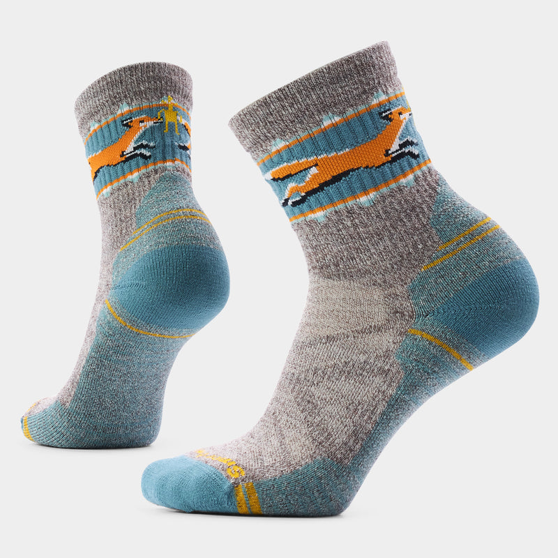 Chaussettes de randonnée Fox Meadow Mid Crew Light Cushion pour femme - Taupe/Natural Marl / S (UK 34-37)