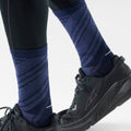 Run Crew Socks Deep Navy - ver - 2