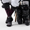 Women's Snowboard Wild Blossom OTC Socks Black - ver - 2