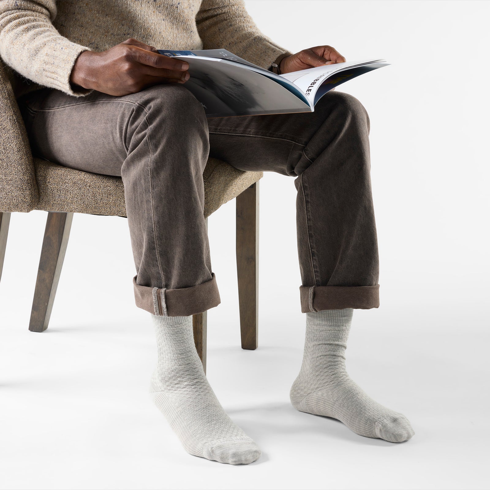Everyday Basketweave Crew-Socken  - ansehen - 2