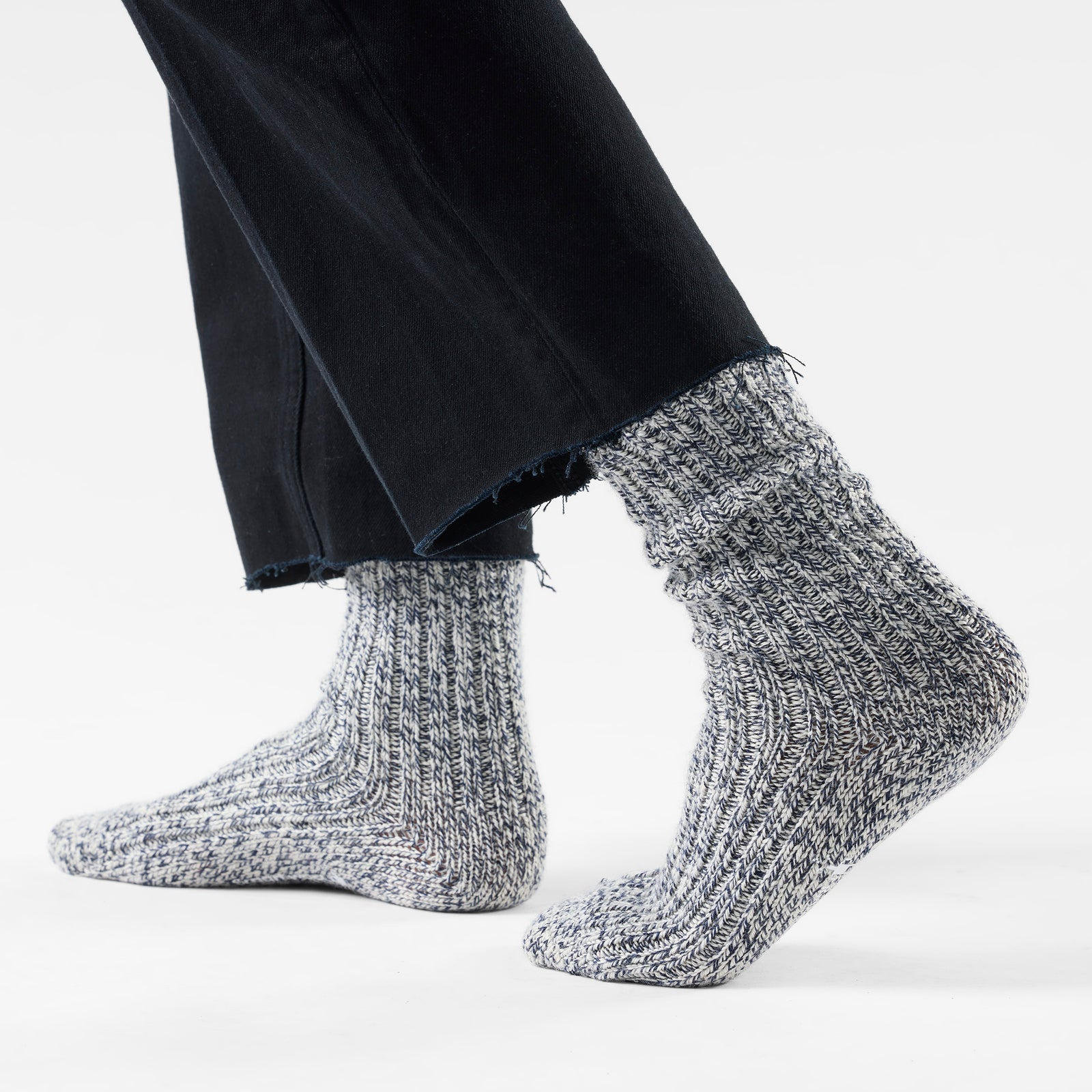Chaussettes Heritage côtelées Cozy  - voir - 2
