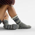 Everyday Cozy Slipper Socks Medium Gray - ver - 2