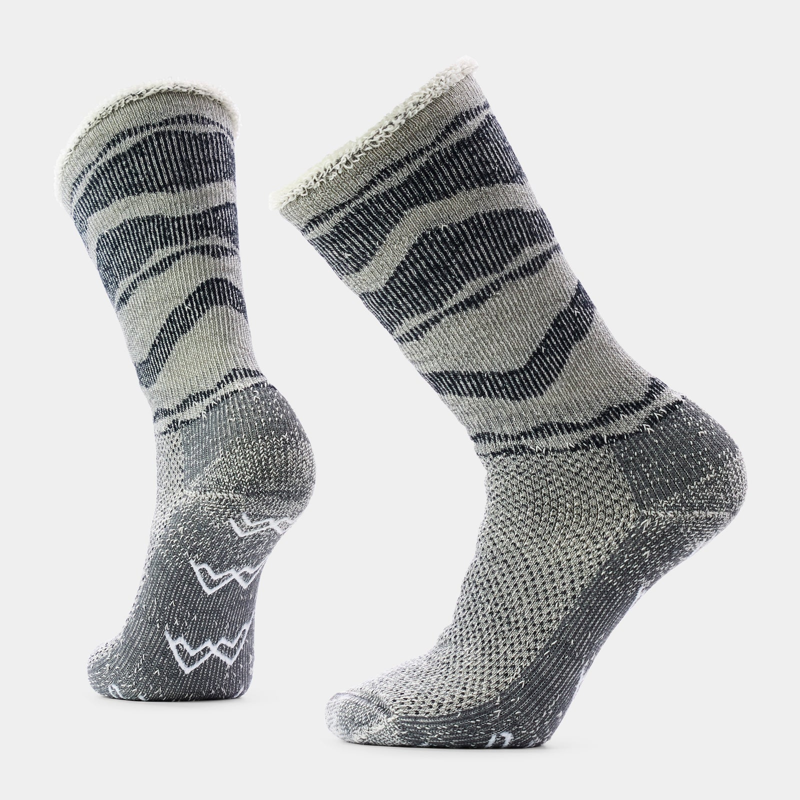 Everyday Cozy Slipper Socks Medium Gray - ver - 1