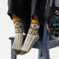 Everyday Cozy Retro Sunflower Crew-Damensocken  - ansehen - 2