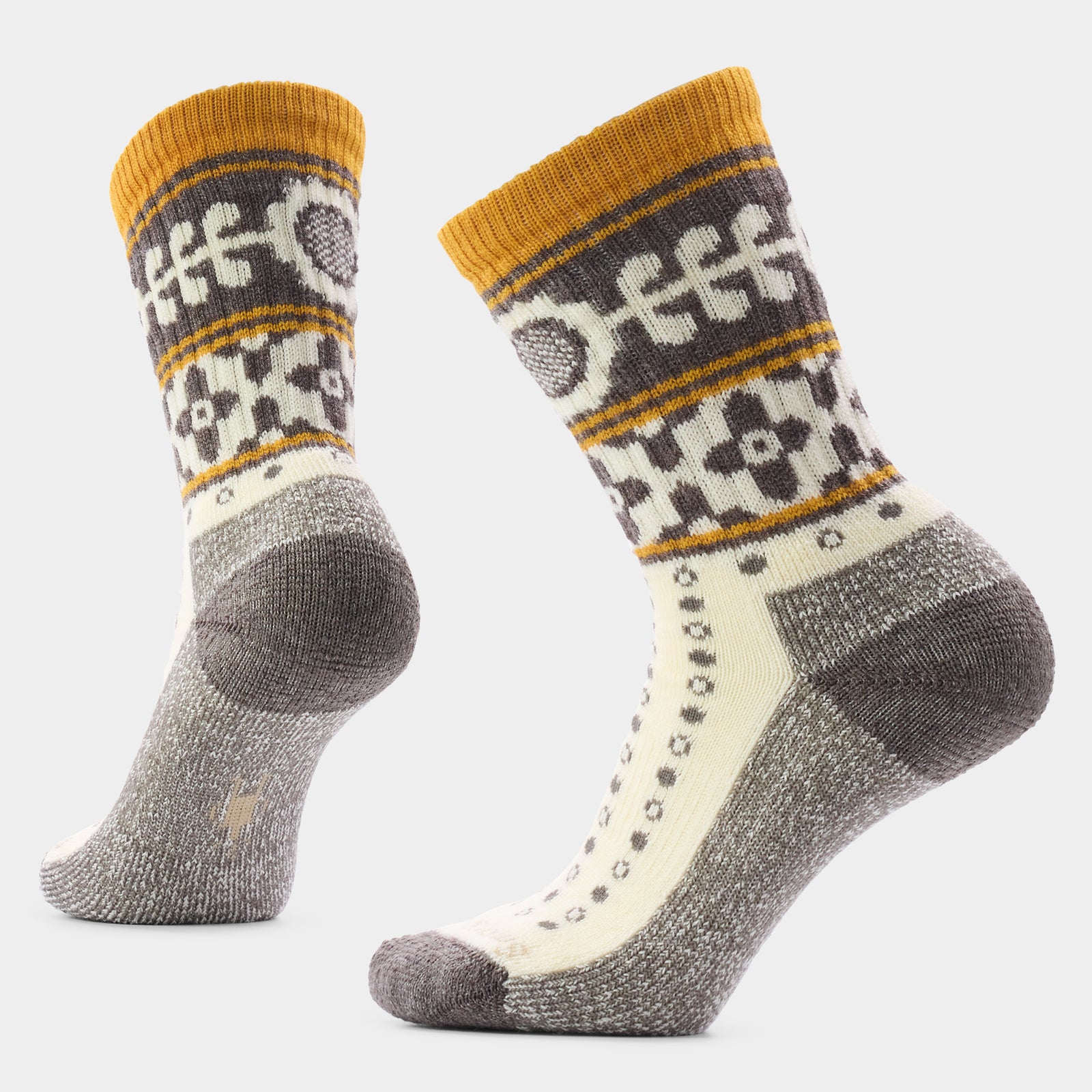 Everyday Cozy Retro Sunflower Crew-Damensocken  - ansehen - 1