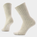 Women's Everyday Cozy Heritage Rib Crew Socks Ash - ver - 1