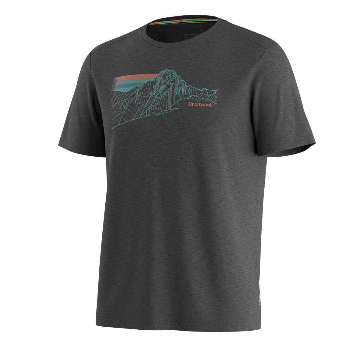 T-shirt graphique à manches courtes Alpine Trace Active pour homme  - 3