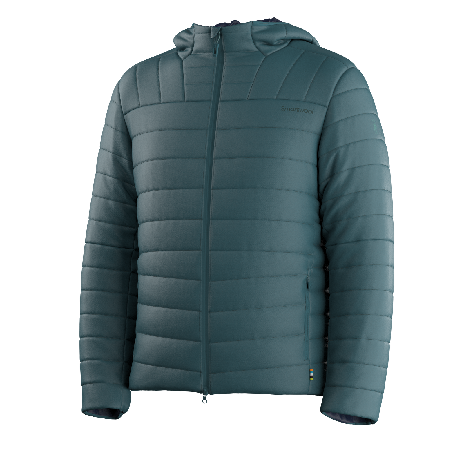 Chaqueta con capucha Winterloft para hombre Dusty Teal - ver - 7