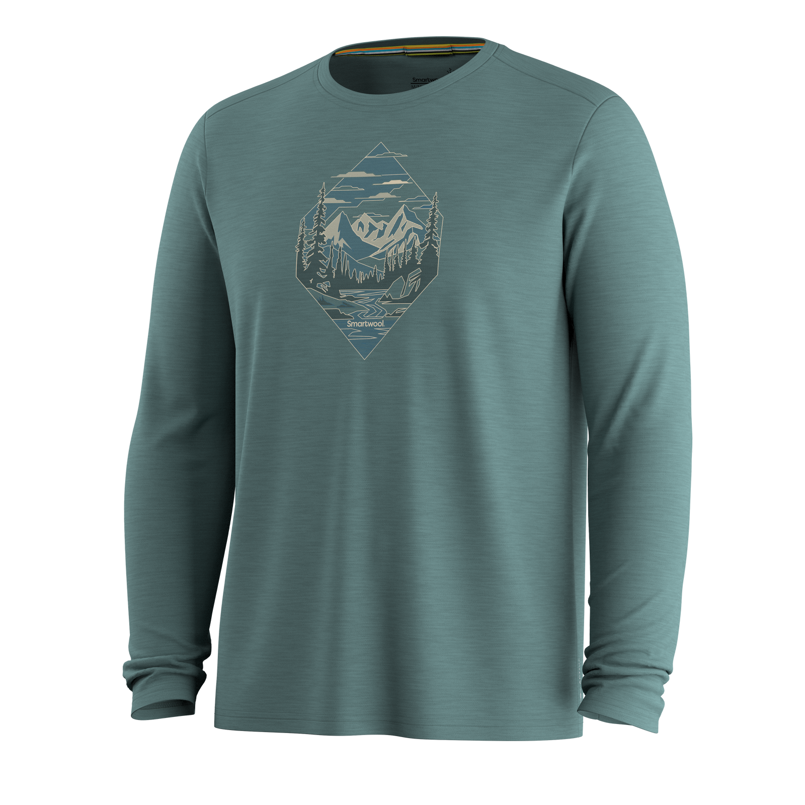 Wander Valley Active Graphic T-Shirt Dusty Teal - ver - 3