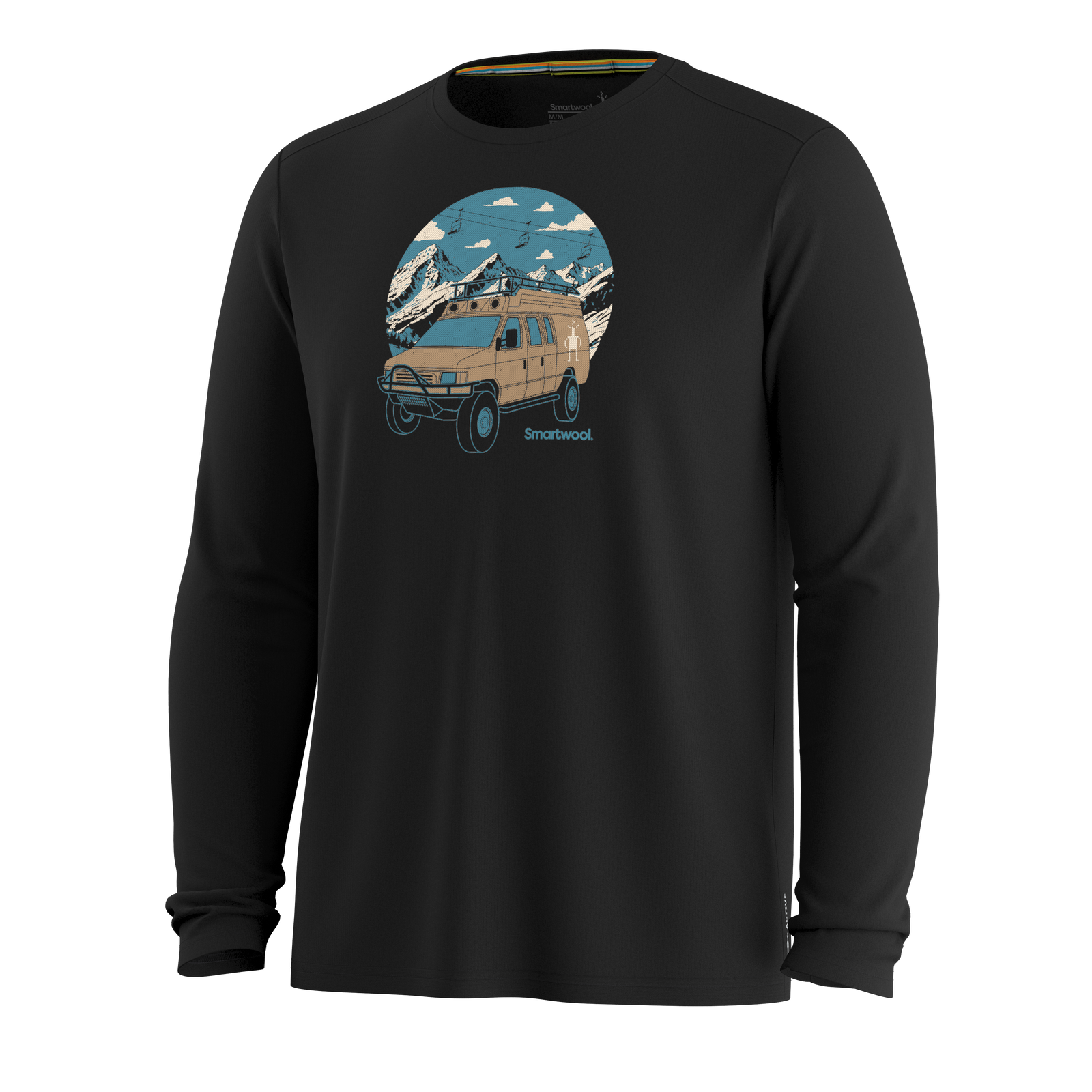 First Chair Pursuit Active Graphic T-Shirt Black - ver - 3