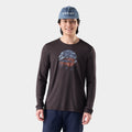First Chair Pursuit Active Graphic T-Shirt Mink Heather - ver - 1