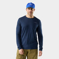 Bearly Plaid Active Graphic T-Shirt Deep Navy - ver - 1