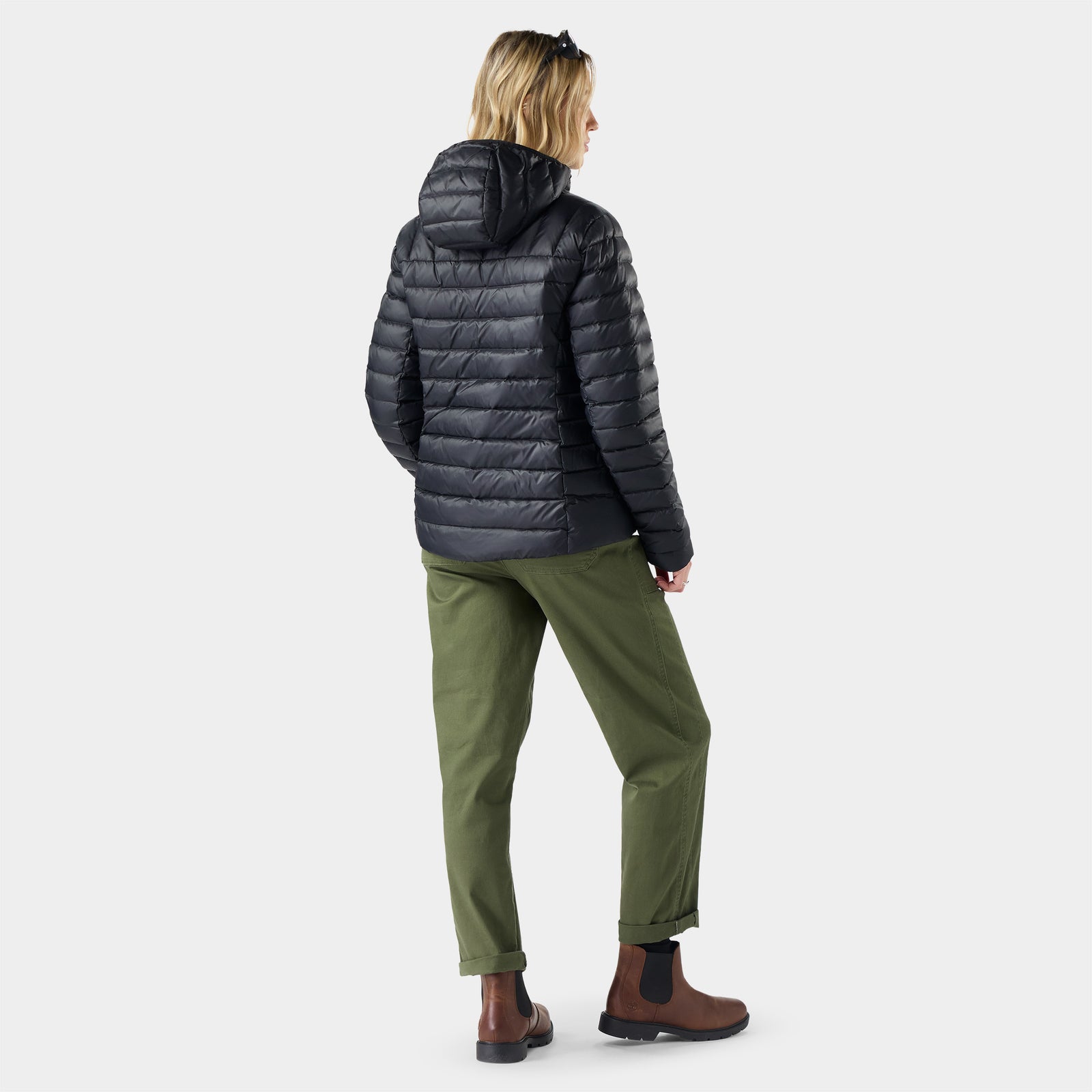 Winterloft Hooded Jacket Black - ver - 2