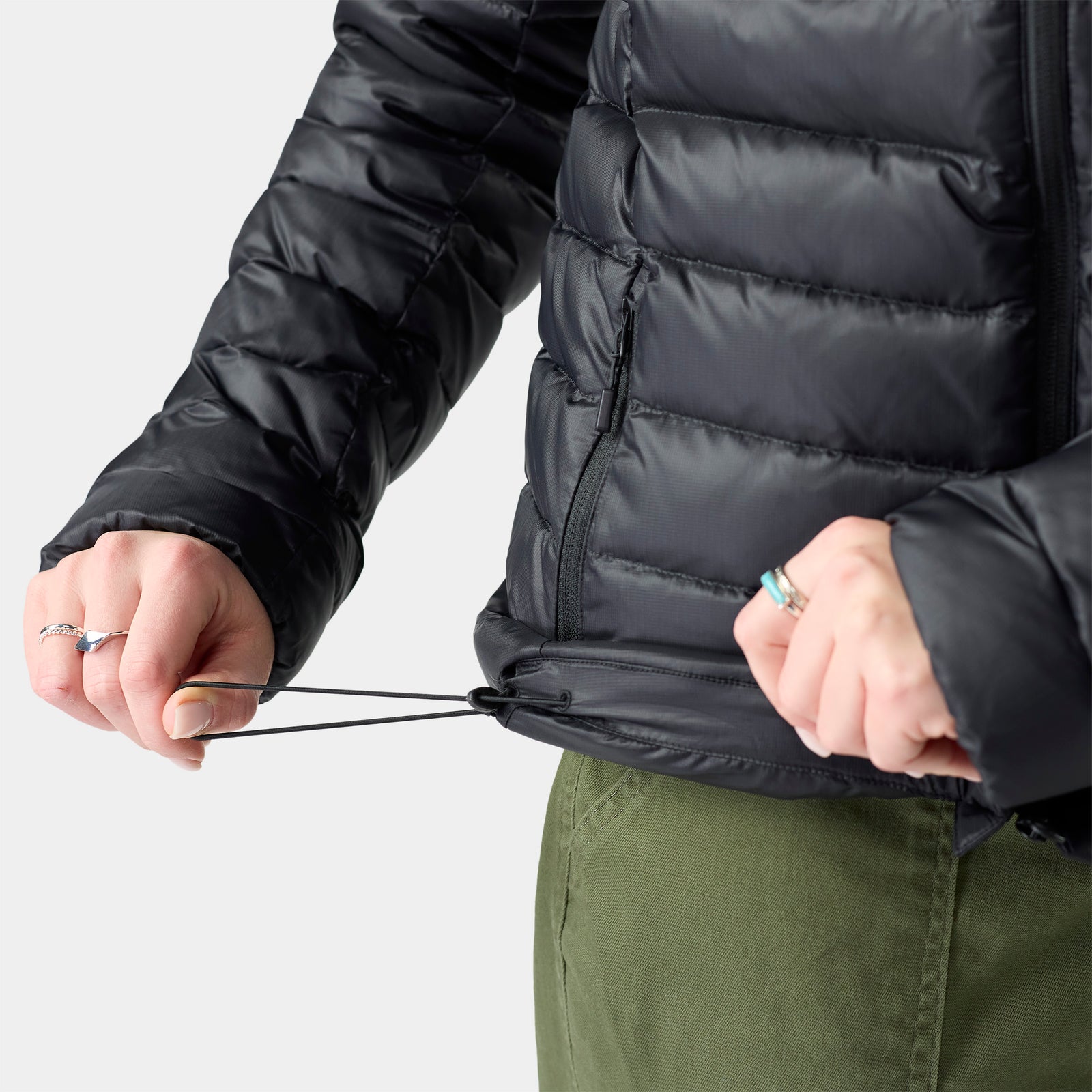 Winterloft Hooded Jacket Black - ver - 5