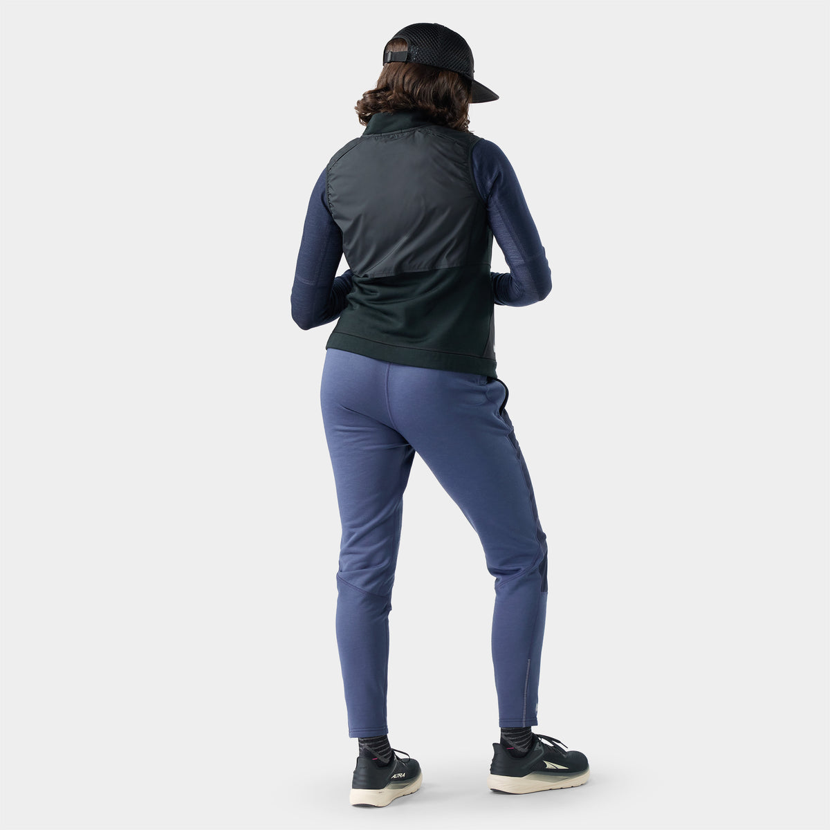 Pantalon coupe-vent en polaire Active pour femme  - voir - 2