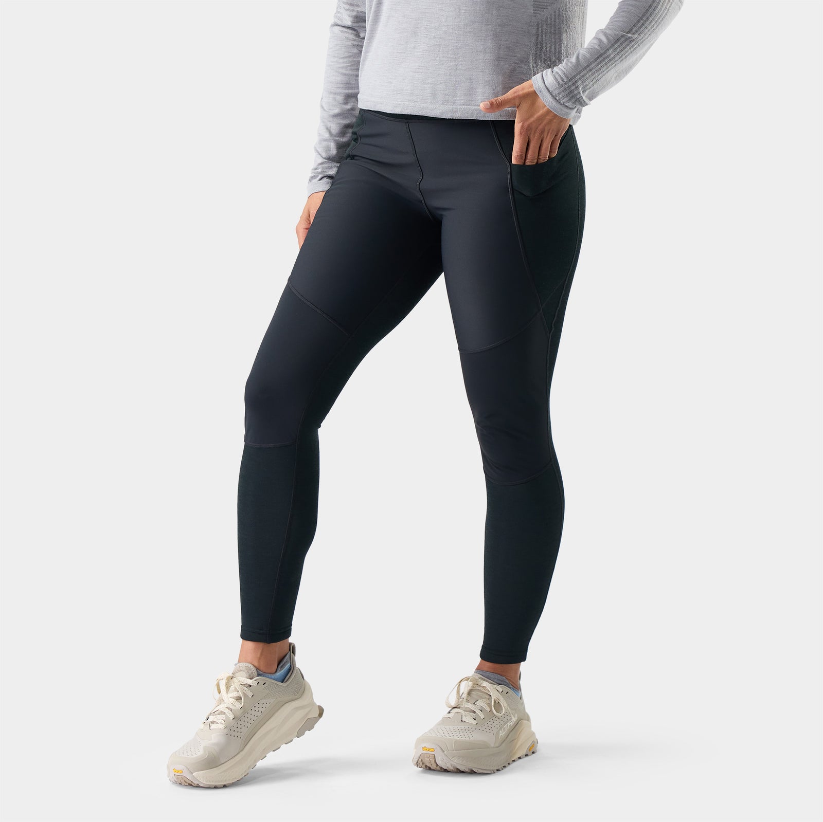 Active Fleece Wind Tight Black - ver - 1