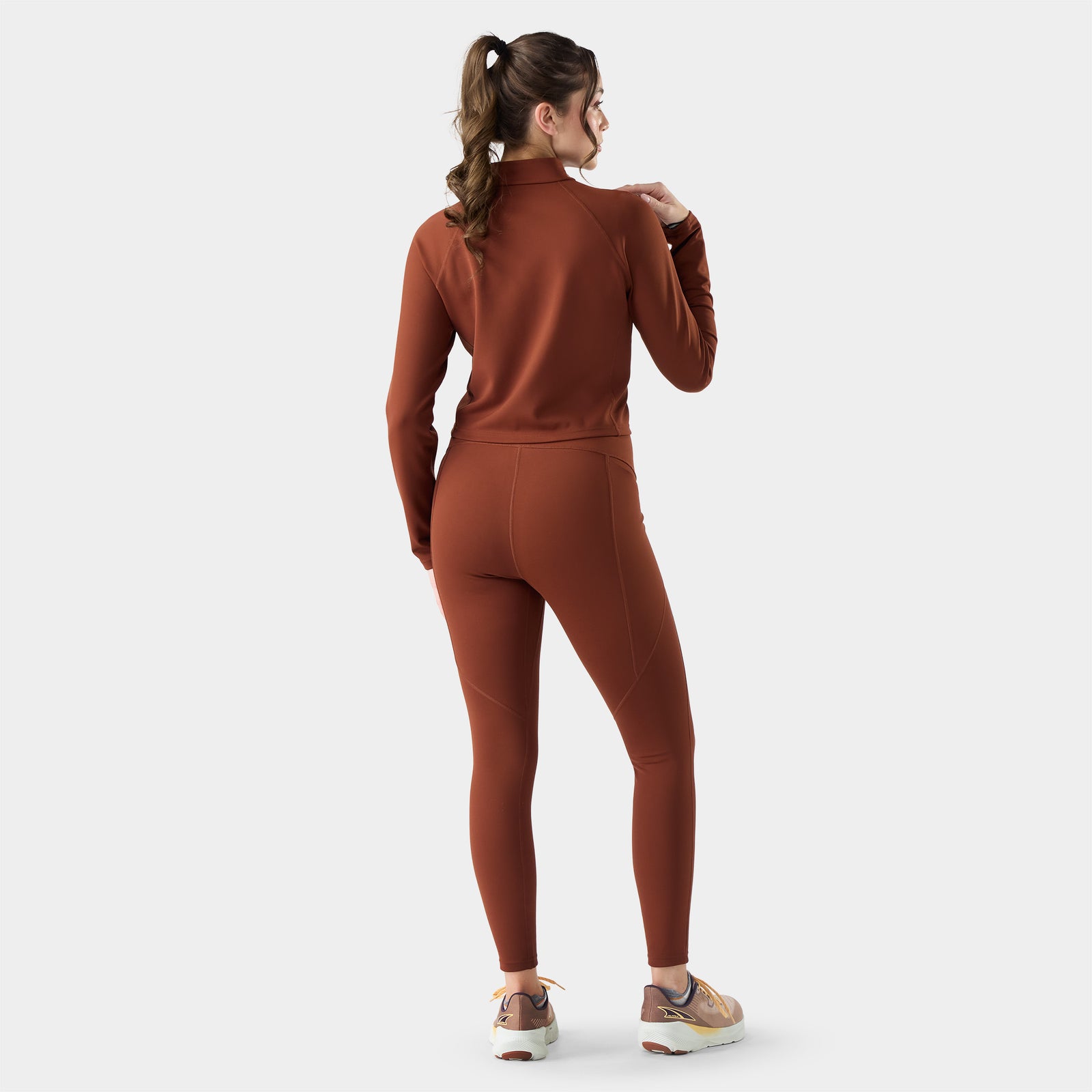 Active Merino Movement Oberteil mit Stehkragen für Damen  - ansehen - 2