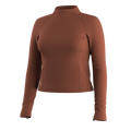 Active Merino Movement Oberteil mit Stehkragen für Damen  - ansehen - 4