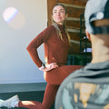 Active Merino Movement Oberteil mit Stehkragen für Damen  - ansehen - 4