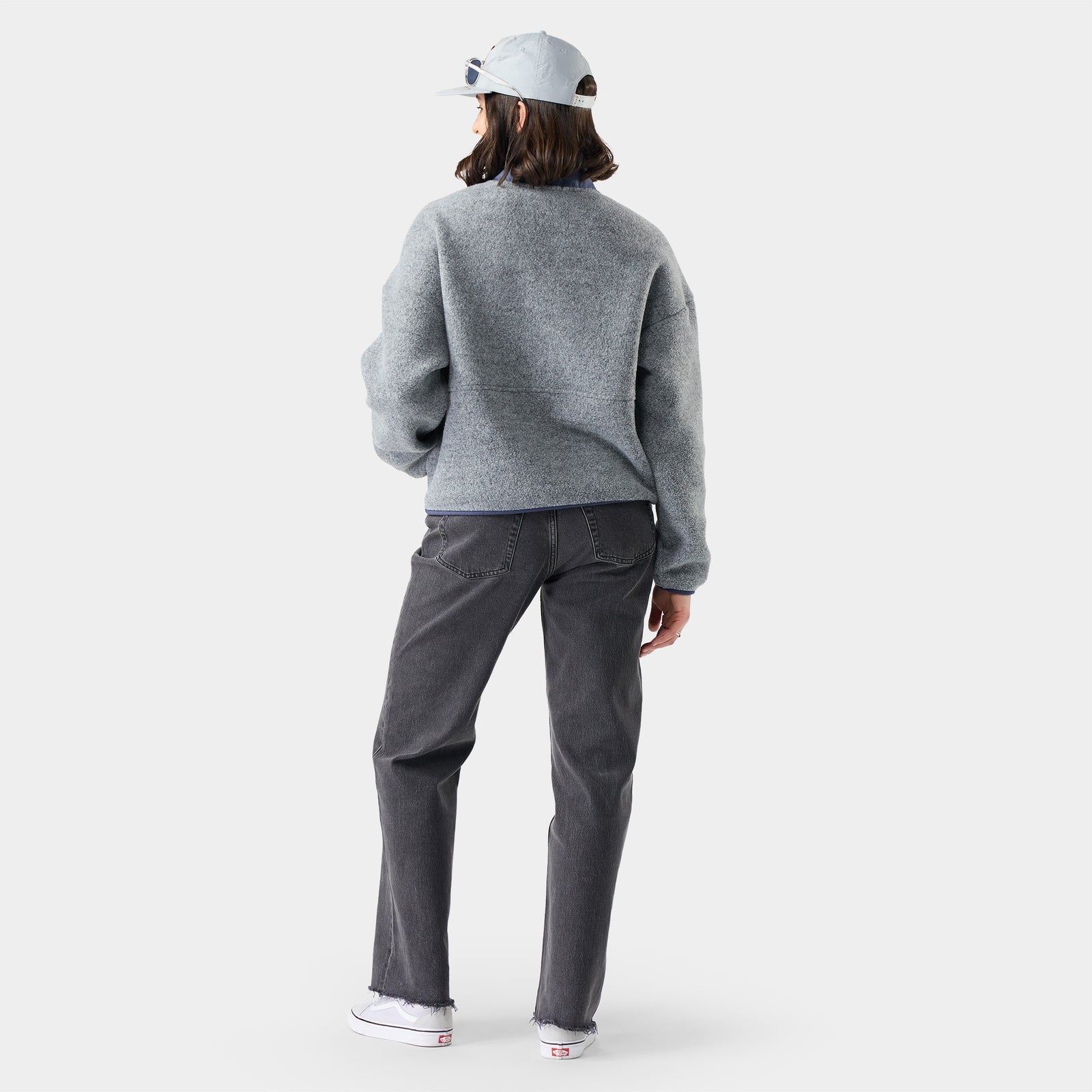 Fleece 1/2 Zip Light Navy - ver - 2