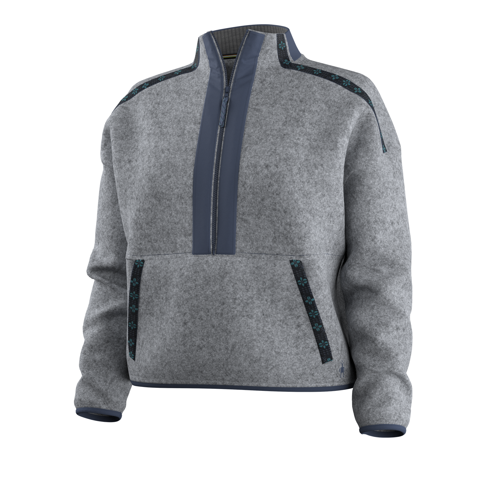 Fleece 1/2 Zip Light Navy - ver - 4