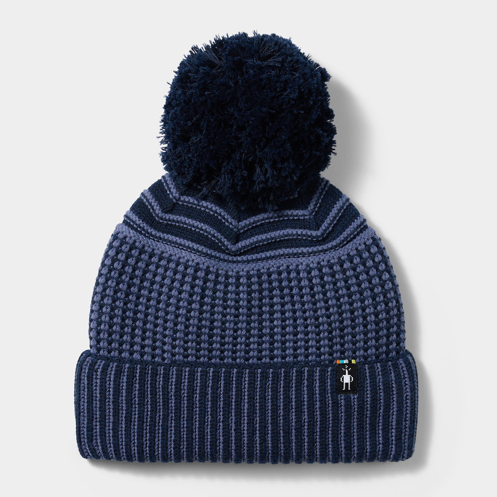 Summit Knit Pom Beanie Deep Navy - ver - 2
