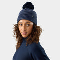 Summit Knit Pom Beanie Deep Navy - ver - 1