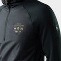Felpa con cappuccio e 1/2 zip Smartloft da uomo  - visualizza - 3